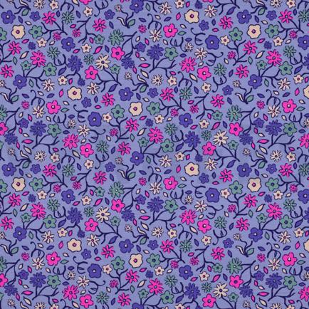 JERSEY NEON FLOWERS LAVENDER (hover)