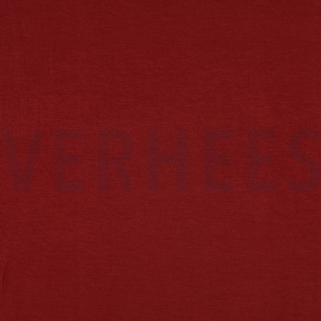 TENCEL™ MODAL JERSEY DONKERROOD