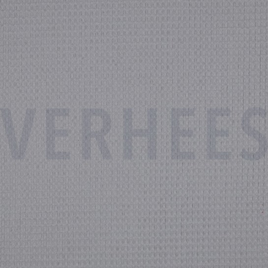 BAUMWOLLE WAFFEL GRAU #7