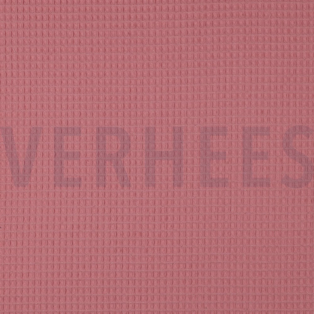 BAUMWOLLE WAFFEL ROSÉ