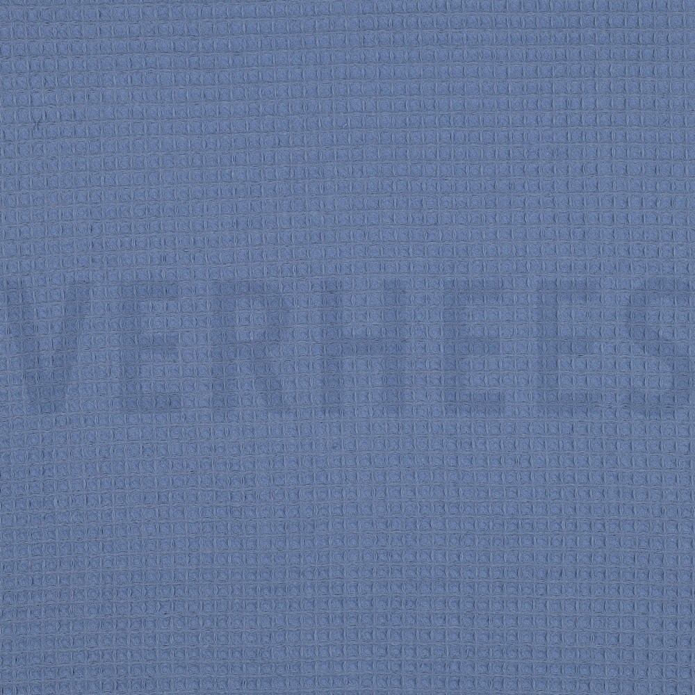 BAUMWOLLE WAFFEL BLAU