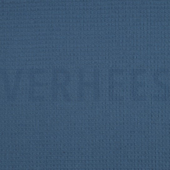 KATOEN WAFEL JEANSBLAUW #7