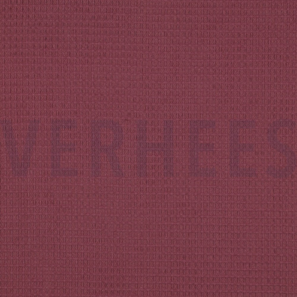 BAUMWOLLE WAFFEL LILA/VIOLETT