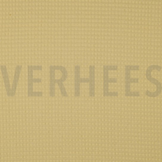 COTON NID D'ABEILLE JAUNE PÂLE #7