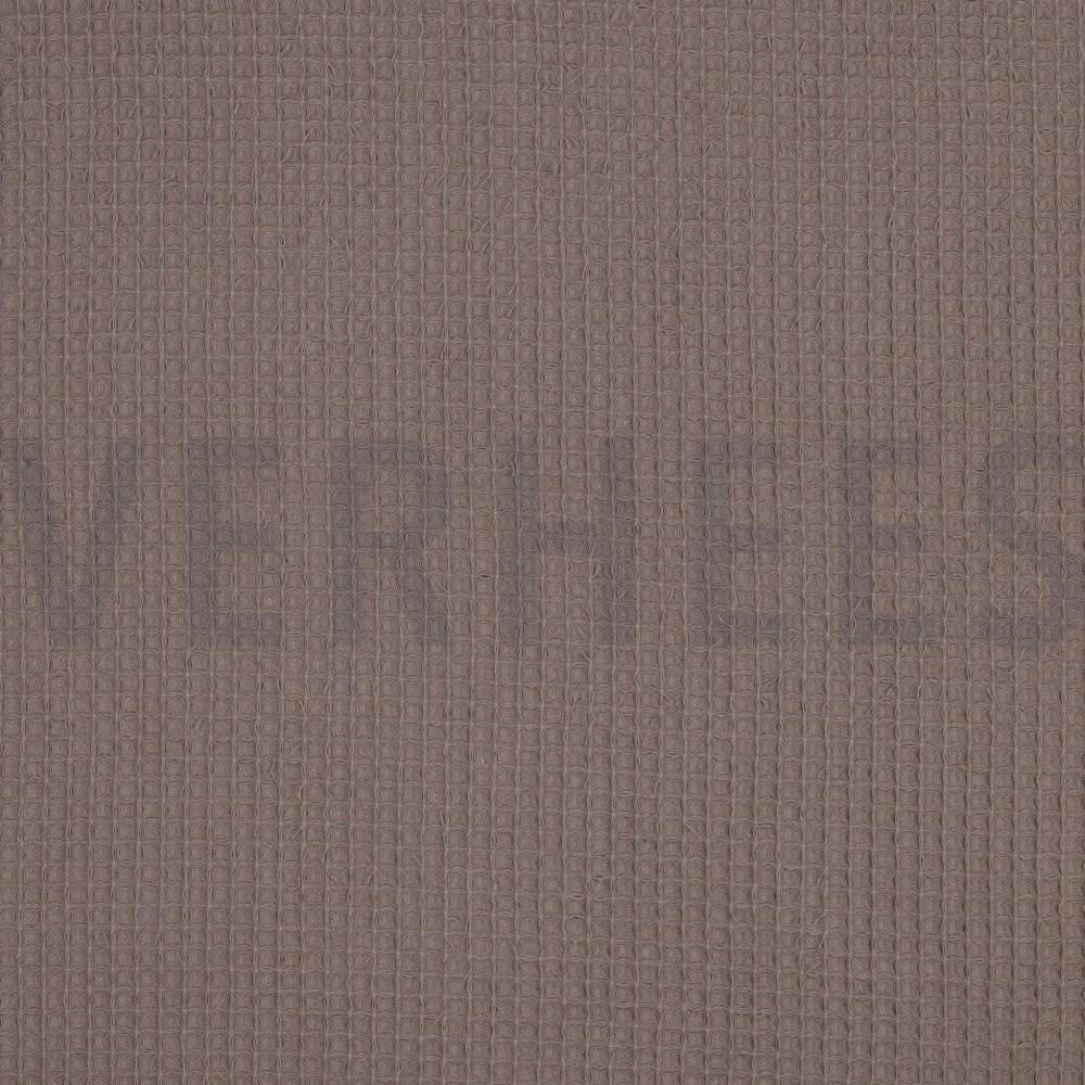 COTTON WAFFLE TAUPE
