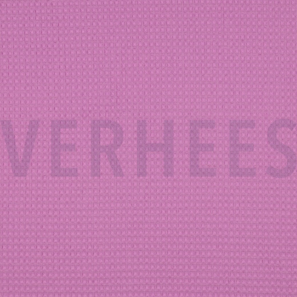 BAUMWOLLE WAFFEL ROSA