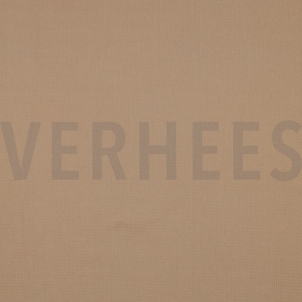 COTTON WAFFLE SMALL CAMEL