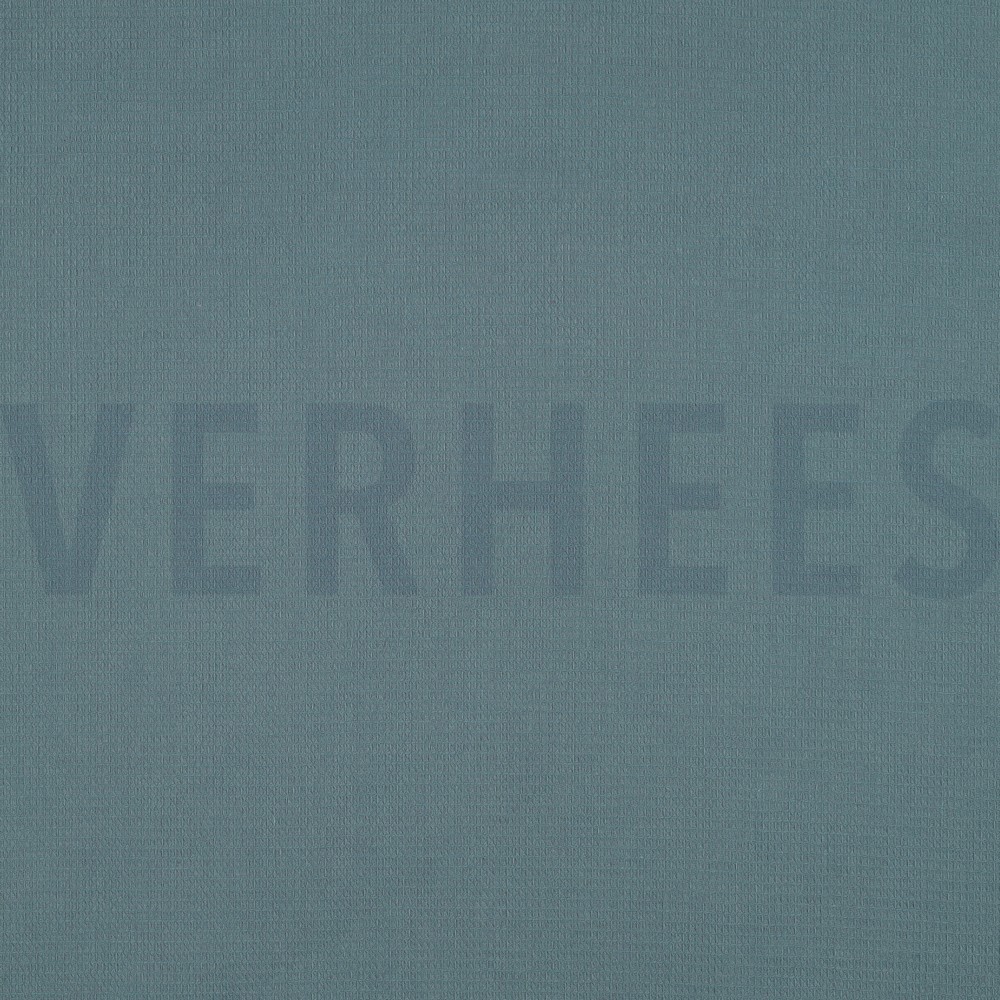 BAUMWOLLE MINI-WAFFELPIQUÉ OZEANGRÜN