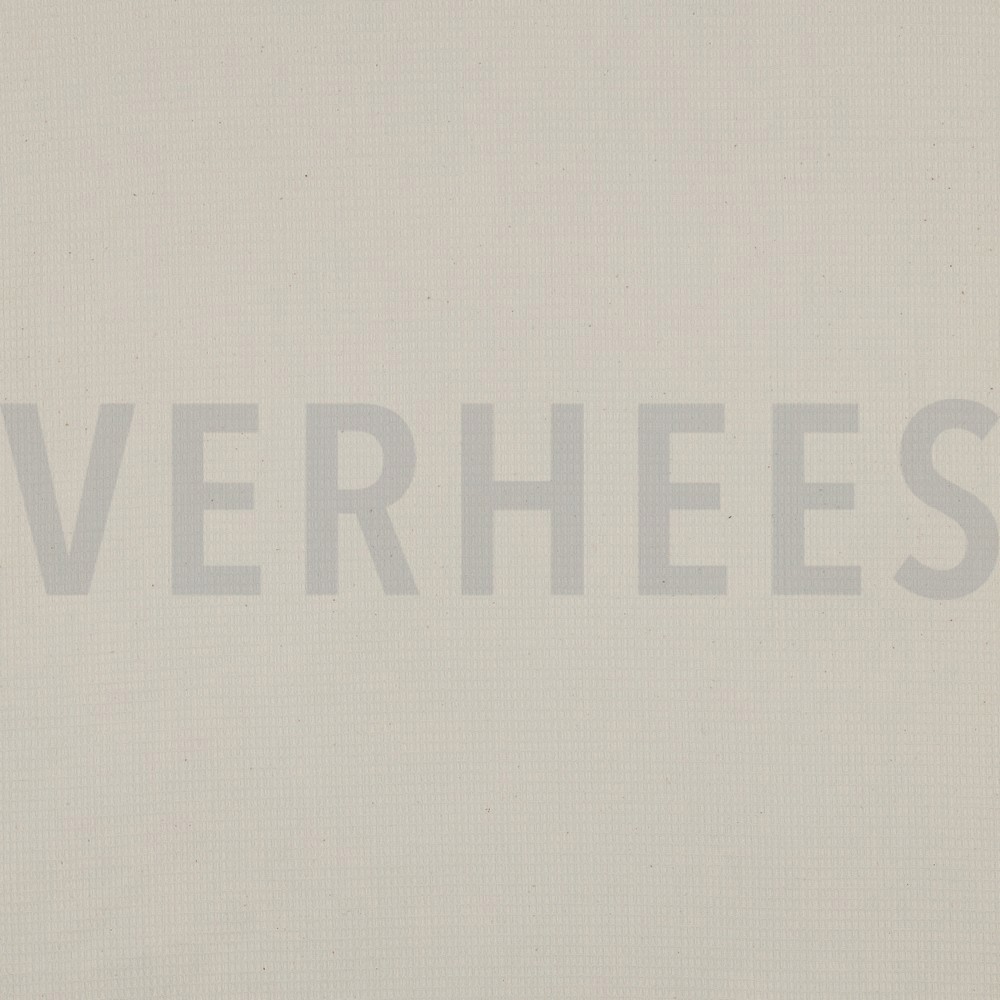 BAUMWOLLE MINI-WAFFELPIQUÉ NATUR