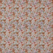 BAUMWOLLE POPELINE GOTS BLUMEN GEBROCHEN WEISS (thumbnail)