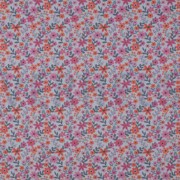 BAUMWOLLE POPELINE GOTS BLUMEN HELLBLAU (thumbnail)