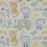 RAINCOAT SAFARI ANIMALS ECRU (thumbnail)