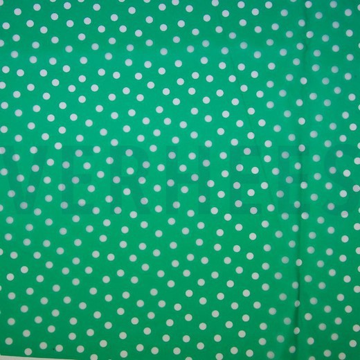 RAINCOAT DOTS GREEN