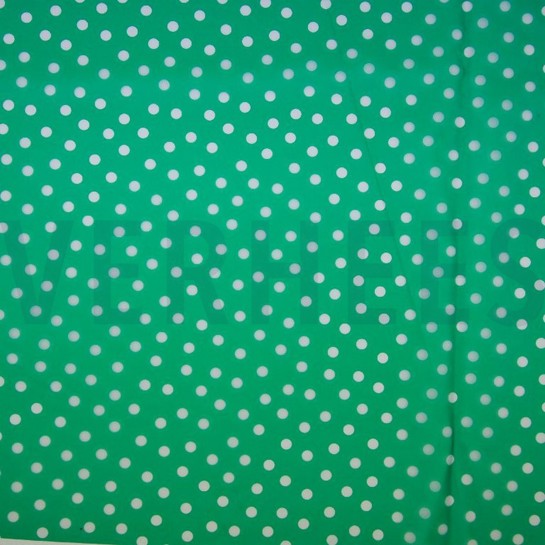 IMPERMÉABLE POIS VERT #7
