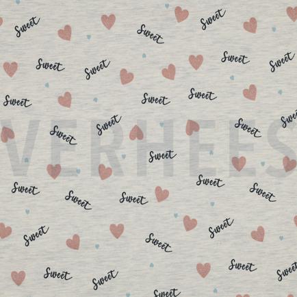 JERSEY MÉLANGE PAILLETÉE AMOUR ÉCRU (hover)