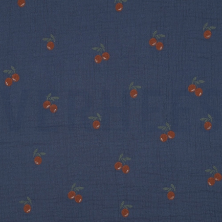 DOUBLE GAUZE ORANGES JEANS (hover)