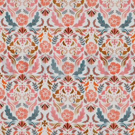 JERSEY DIGITAL FLOWERS WHITE (hover)