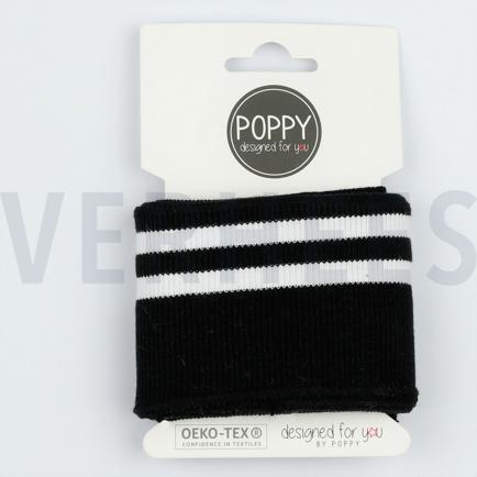 CUFFS STREPEN 7CM ZWART (hover)