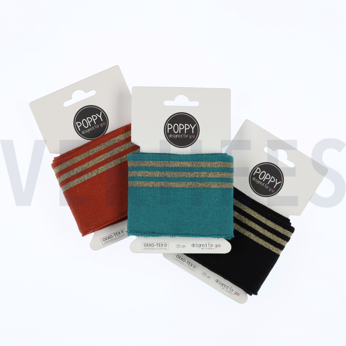 CUFFS BÜNDCHEN LUREX 7CM 