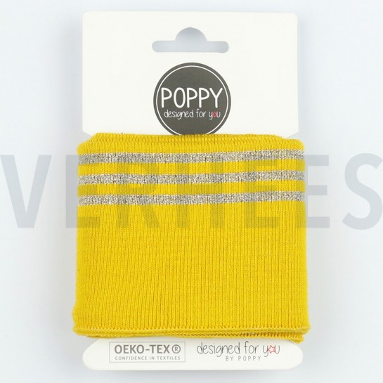 CUFFS LUREX 7CM OCHRE/GOLD #7