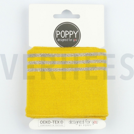 CUFFS LUREX 7CM OCHRE/GOLD (hover)