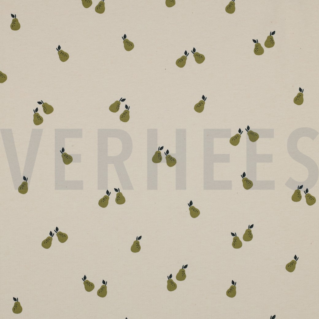 JERSEY GOTS FRUITS NATURAL