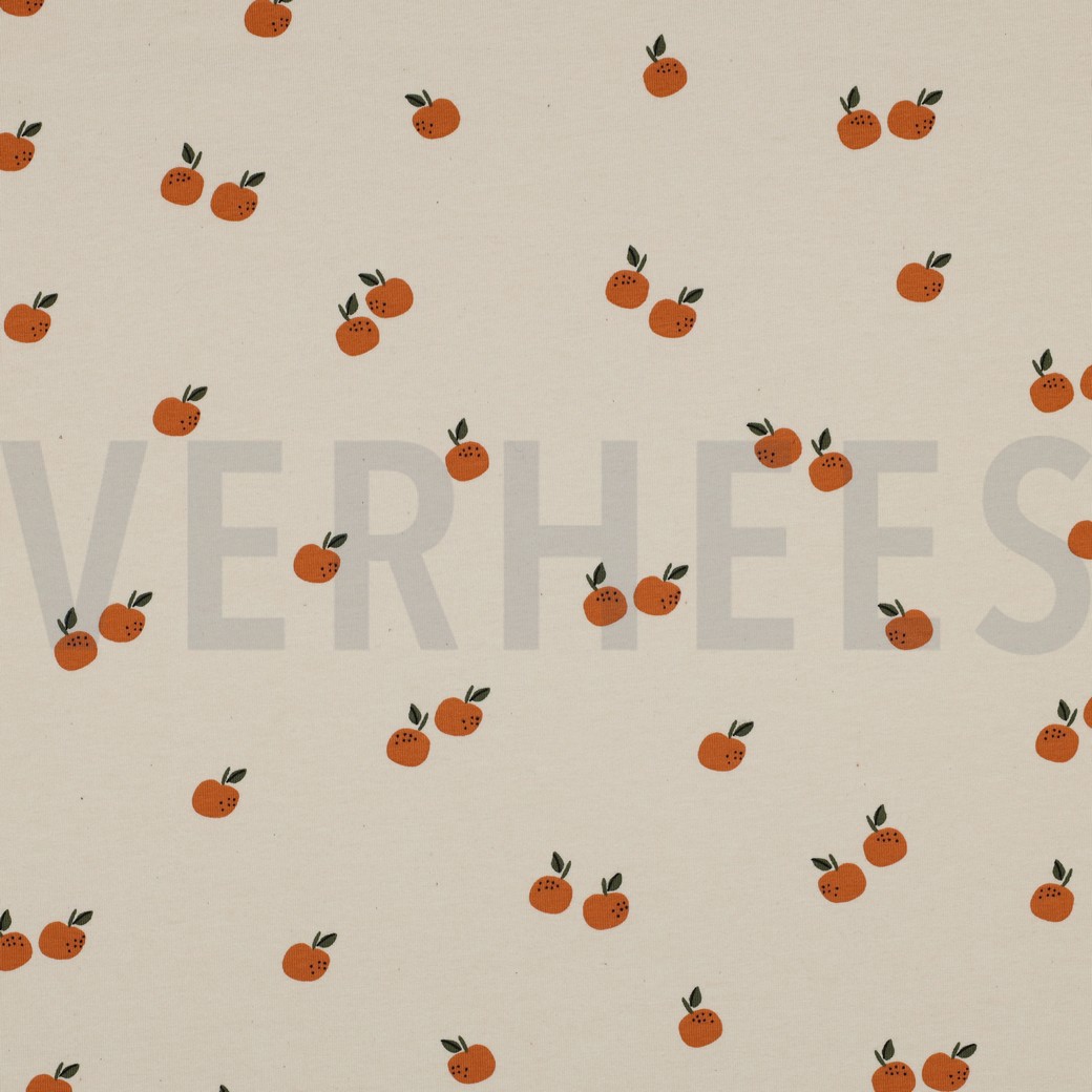 JERSEY GOTS FRUITS NATURAL