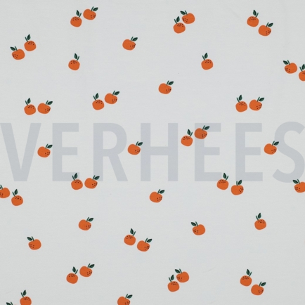 JERSEY GOTS FRUITS WHITE (hover)