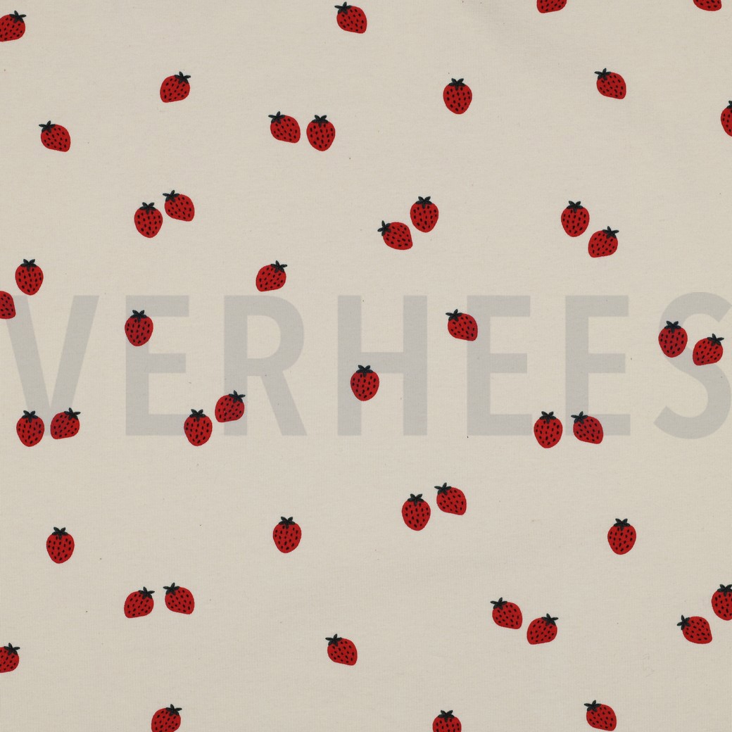 JERSEY GOTS FRUITS NATURAL