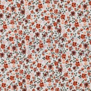 JERSEY GOTS DIGITAAL BLOEMEN WIT/PERZIK (thumbnail)