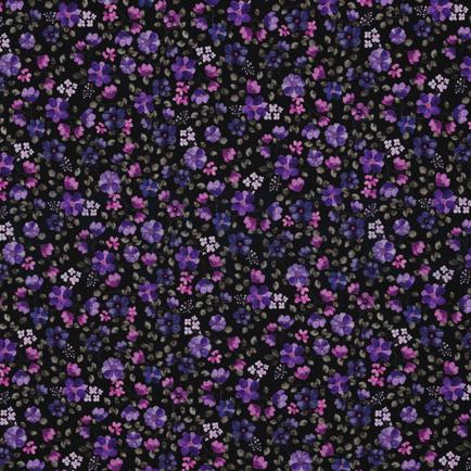 JERSEY GOTS DIGITAL BLUMEN MARINEBLAU/LILA (hover)