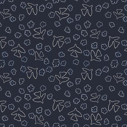 SWEAT VOGELS MARINEBLAUW (hover)