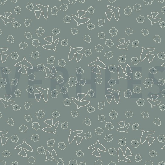 SWEAT BIRDS DARK MINT #7