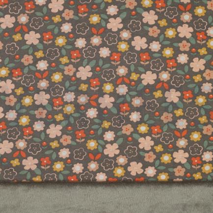 ALPENFLEECE BLUMEN TAUPE (hover)