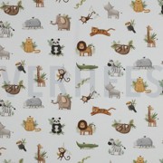 JERSEY GOTS DIGITAL ANIMALS WHITE (thumbnail)