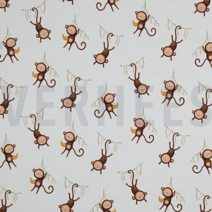 JERSEY GOTS DIGITAL ANIMALS WHITE (hover)