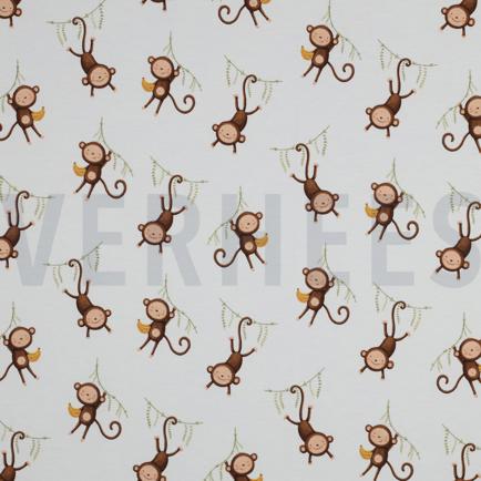 JERSEY GOTS DIGITAL ANIMALS WHITE (hover)