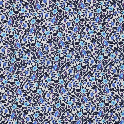 FRENCH TERRY DIGITAL BLUMEN GEBROCHEN WEISS (hover)