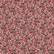 FRENCH TERRY DIGITAL FLOWERS BEIGE (thumbnail)