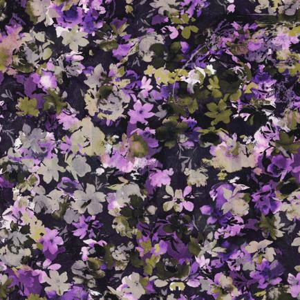 SWEAT DIGITAL FLEURS VIOLET (hover)
