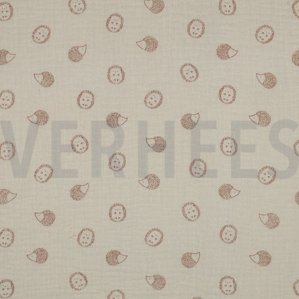 DOUBLE GAUZE HEDGEHOG NATURAL