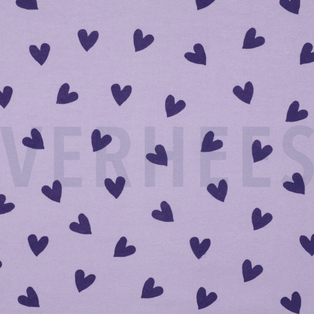 FLANNEL HEARTS LAVENDER
