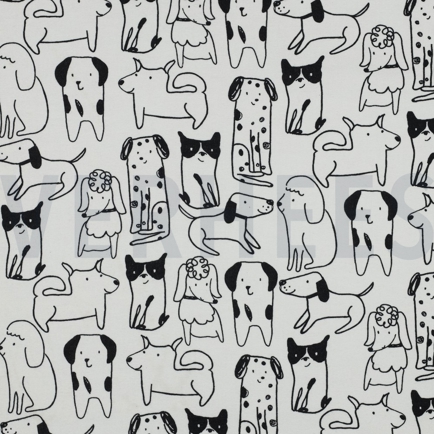 FLANNEL DOGS OFFWHITE (hover)