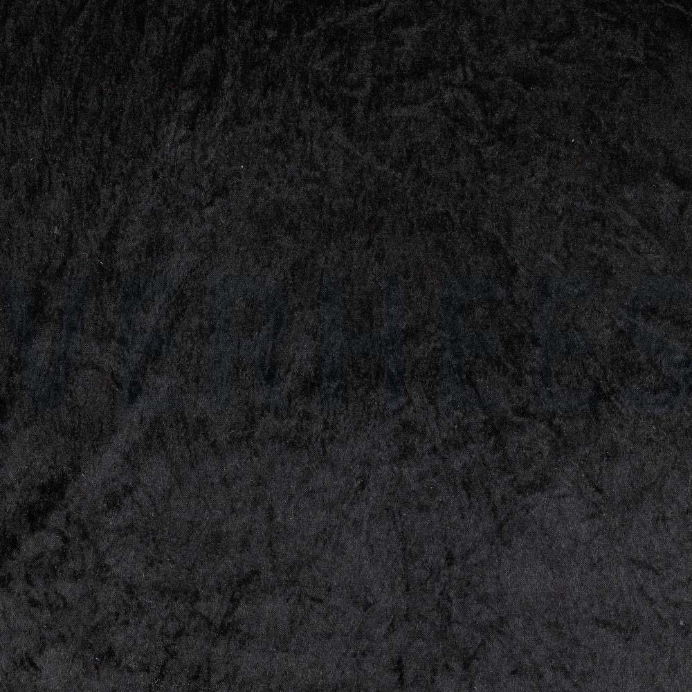 CRUSHED VELOURS BLACK