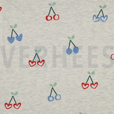 SWEAT MELANGE GLITTER KERSEN ECRU (hover)