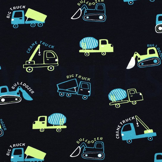 SOFT SWEAT VEHICLES NAVY #7
