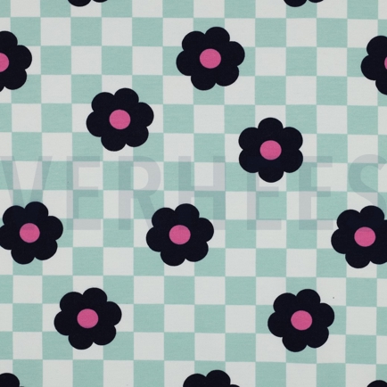 SOFT SWEAT BLOEMEN GROEN (hover)