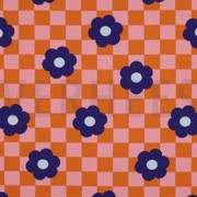 SOFT SWEAT FLEURS ORANGE (thumbnail)