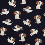 SOFT SWEAT HUNDE MARINEBLAU (thumbnail)