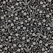 JERSEY FLOWERS BLACK (thumbnail)